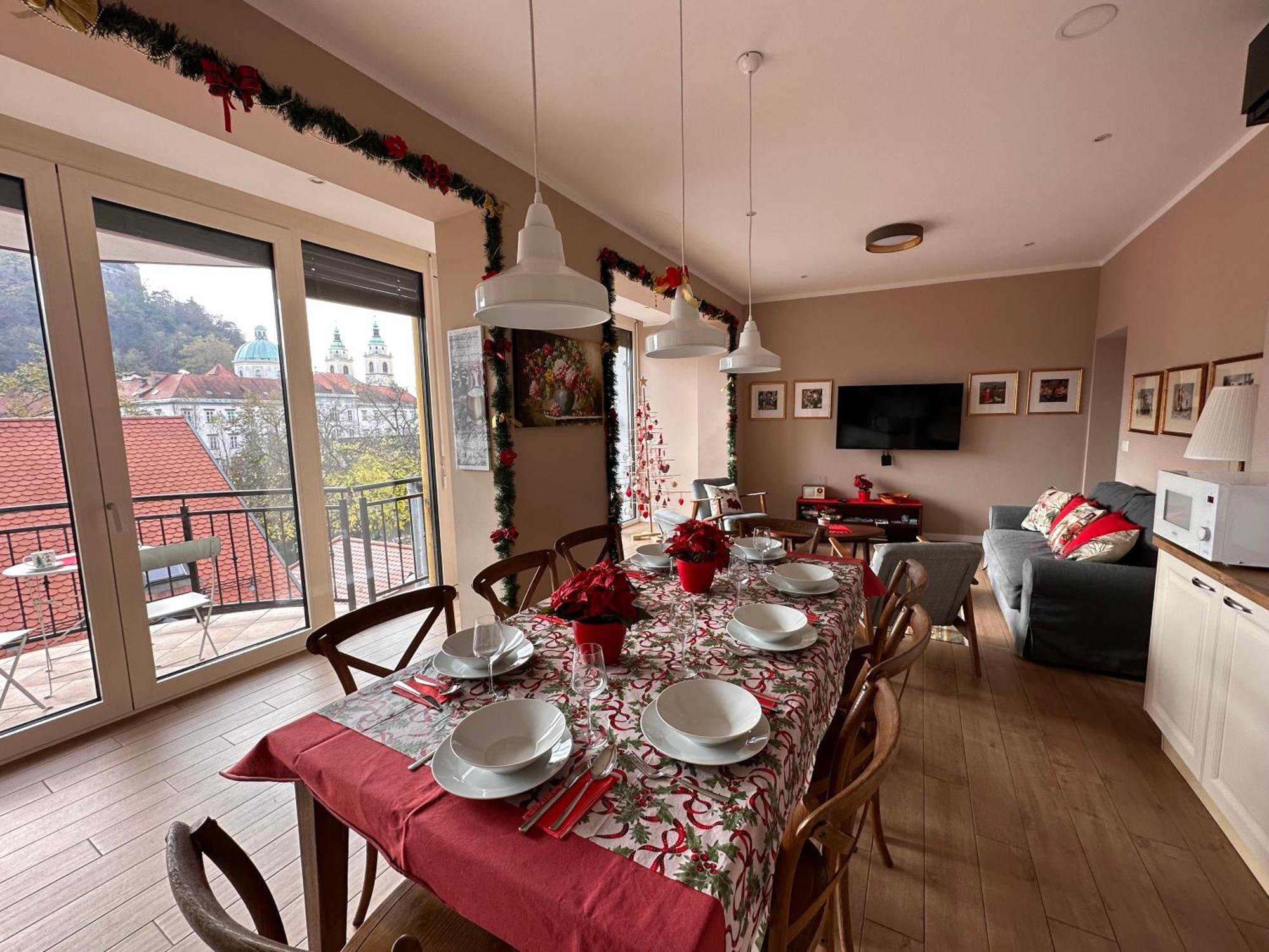 Rohrmann Apartments Ljubljana Ngoại thất bức ảnh